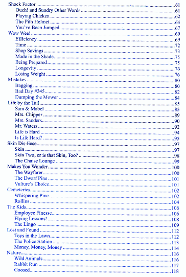 Cutting Edge Memoirs of a Lawn Mower